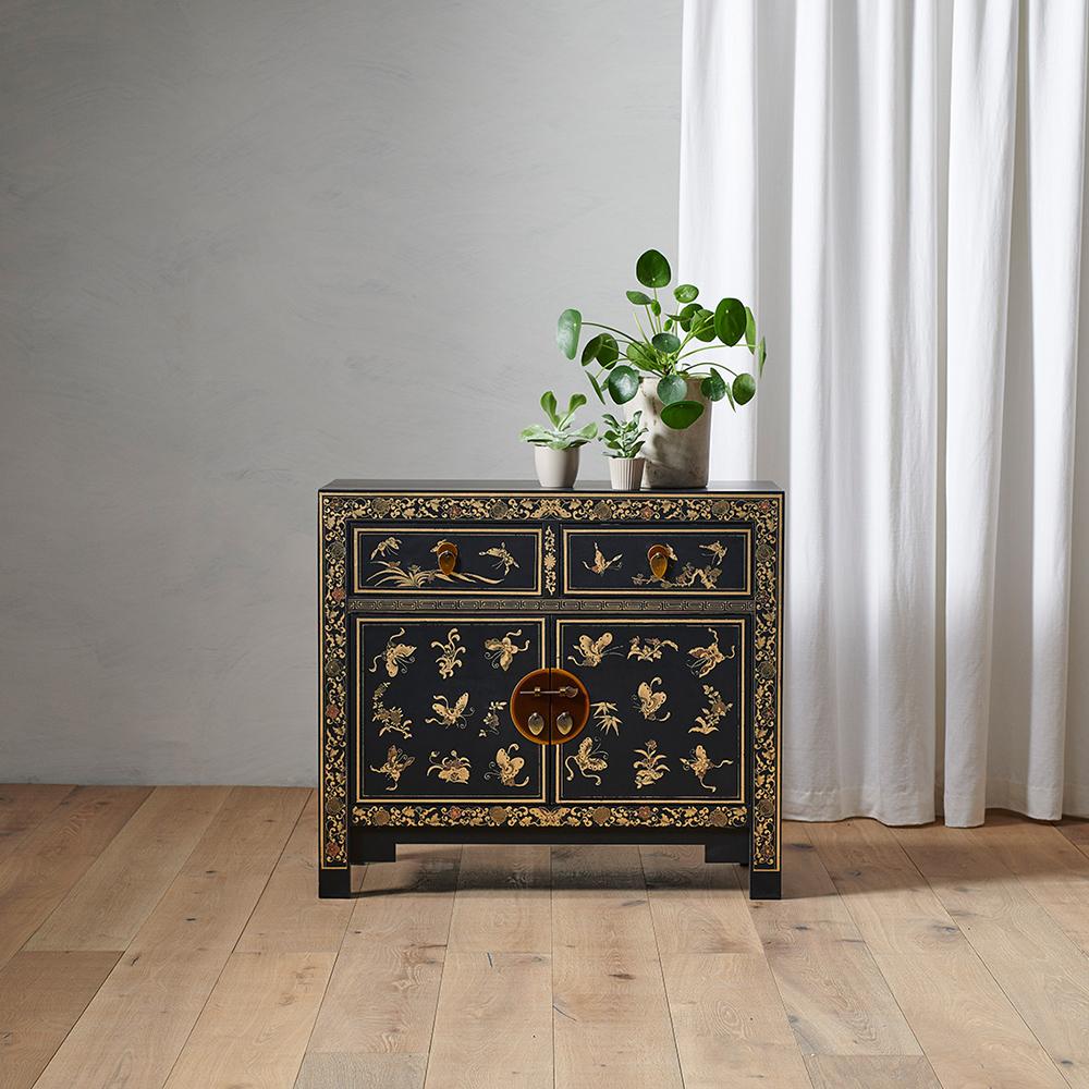 Oriental style deals sideboard