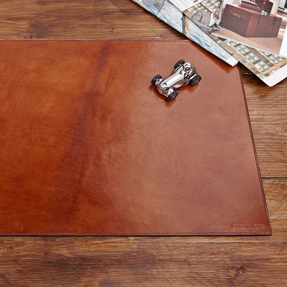 Desk cover leather sale