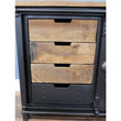 Heavy Duty Industrial Style Iron & Mango Wood Storage Sideboard Buffets & Sideboards Candle and Blue Interiors