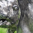 Metal Baby Elephant Sculpture Garden Sculptures Candle and Blue Interiors
