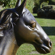 Standing Foal 105cm Garden Statue Garden Sculptures Candle and Blue Interiors