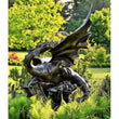 Large Metal Dragon Garden Sculpture Garden Sculptures Candle and Blue Interiors 