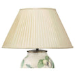 Faux Silk Shade Pleat 16inch Almond Lighting Candle and Blue 
