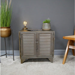 Industrial Metal Filing Cabinet Style Unit Storage Units Candle and Blue Interiors 